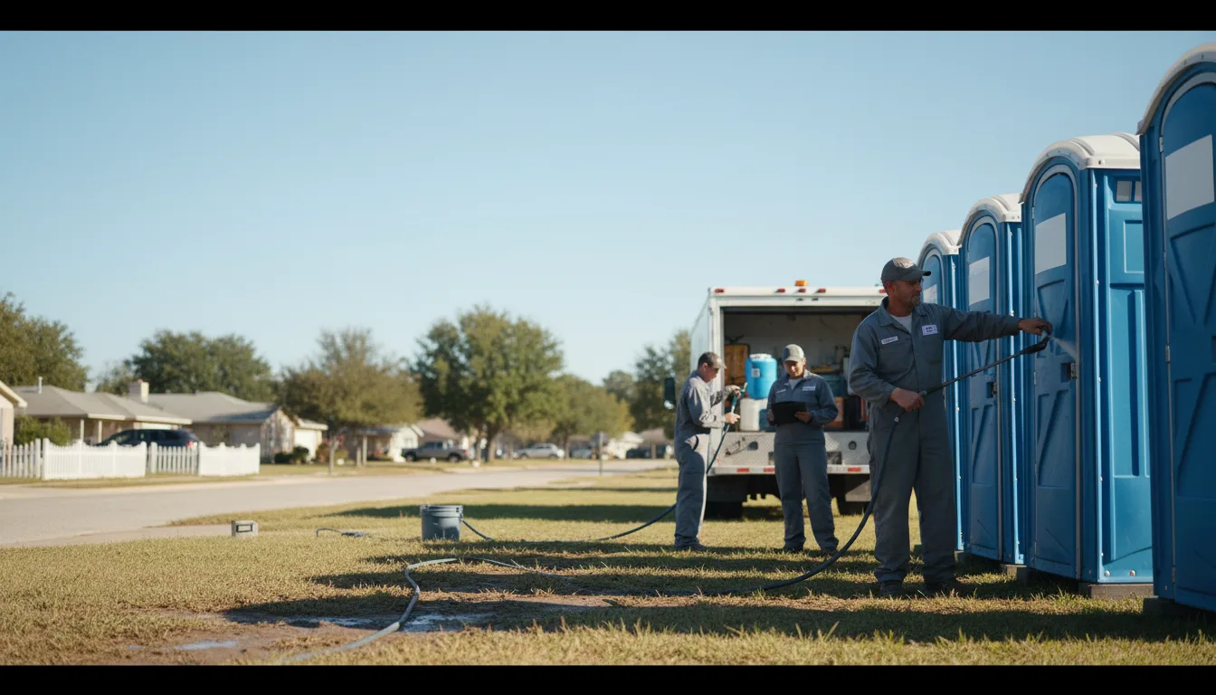Long-Term Portable Toilet Rental in Preston, MD near me